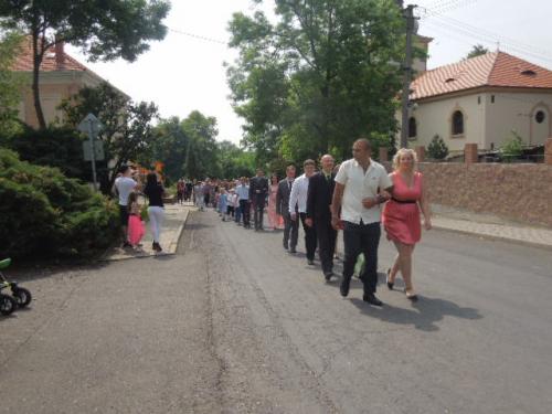 Tradiční kácení máje se v Siřejovicích uskutečnilo 19. 5. 2018