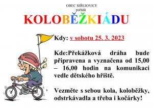 Pozvánka na koloběžkiádu 